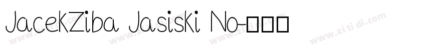 JacekZiba Jasiski No字体转换
